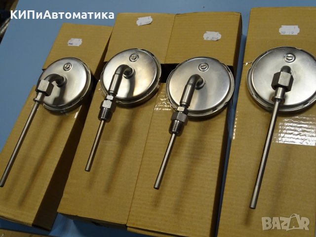 биметален термометър NUOVA FIMA Ø110 mm G 1/2 KL 1 -50/+200°C, снимка 10 - Резервни части за машини - 35060207