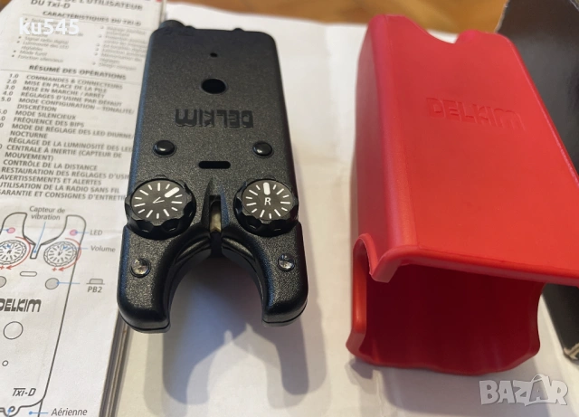 DELKIM TXI-D сигнализатор / аларма - червен цвят, снимка 8 - Такъми - 54241448