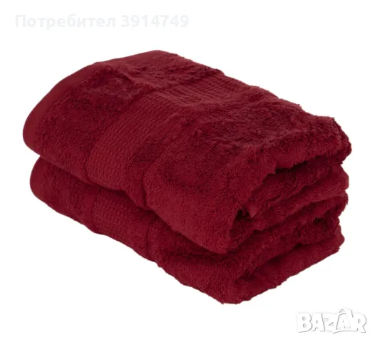 Хавлиена кърпа 50х90см, плътна (480 г/кв.м), пухкава, отлично изпиране, 100% бамбукови влакна! НОВА, снимка 1