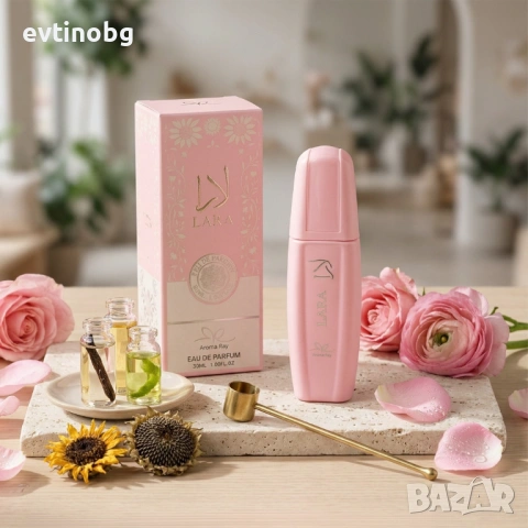 Дамски парфюм Lara, 30мл – Ориенталски аромат с карамел и сандалово дърво