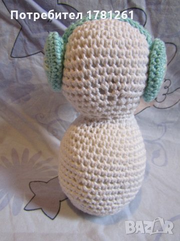 Ръчно плетен снежен човек, снимка 2 - Плюшени играчки - 30265855