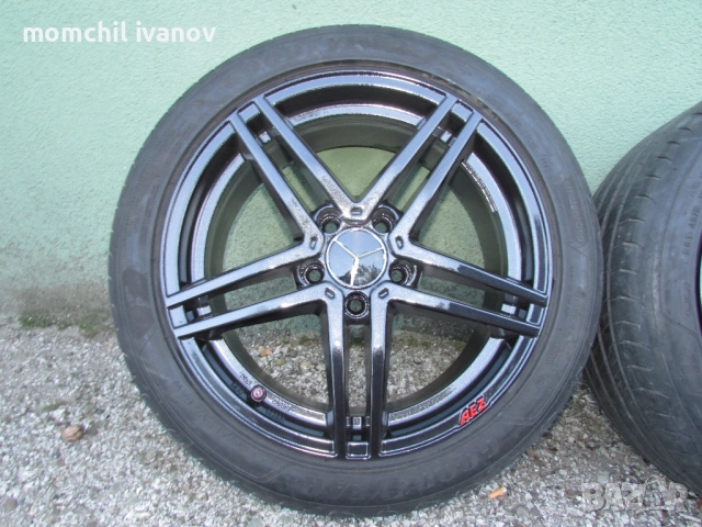 17" оригинални джанти за Мерцедес "AEZ" с гуми "GOODYEAR" 225/45, снимка 6 - Гуми и джанти - 52160096