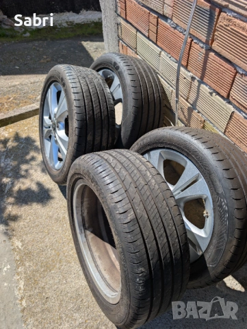 Джанти с гуми 225 /50/ 17  за Mercedes , снимка 4 - Гуми и джанти - 54107036