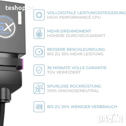 Чип тунинг Speed-X Eco-Тунинг за Continental GTC GTC V8 S 388 kW 528 к.с. от 2006 г., снимка 5 - Аксесоари и консумативи - 53103876