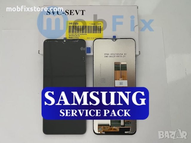 Оригинален дисплей с тъч скрийн за Samsung A03, A035G / Service Pack