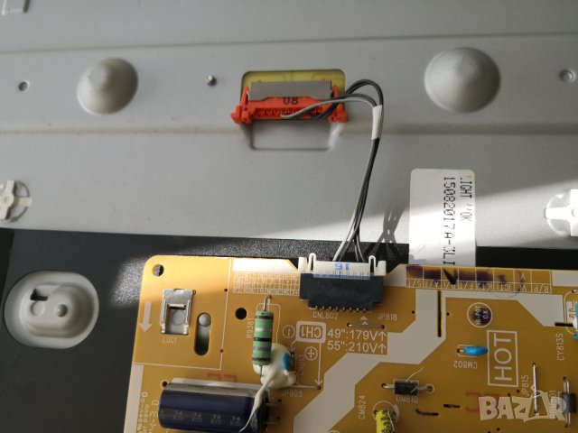 Samsung UE49MU6105-спукан екран, снимка 10 - Части и Платки - 30292250