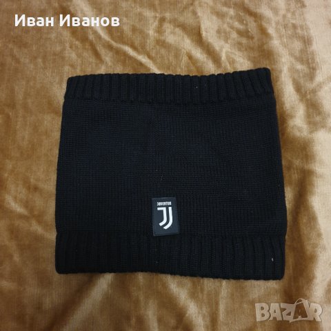 Оригинален  зимен шал -тип яка  на Ювентус Juventus, снимка 1 - Шалове - 39596225