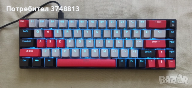 Работна/гейминг клавиатура Magegee Mk box, снимка 2 - Клавиатури и мишки - 52739796