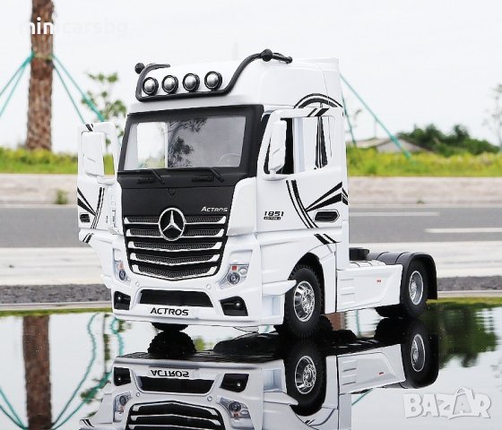 Метални камиони: Mercedes-Benz Actros / Мерцедес-Бенц Актрос , снимка 1 - Колекции - 32062866