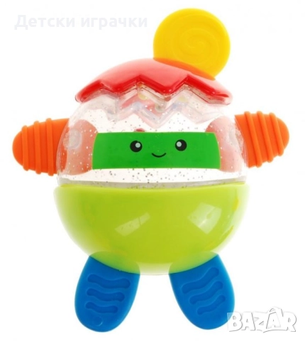 Детски цветни дрънкалки комплект от 5 броя, снимка 5 - Дрънкалки и чесалки - 52786676