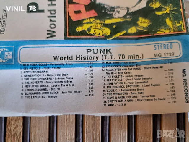Punk - A World History, снимка 3 - Аудио касети - 48779722