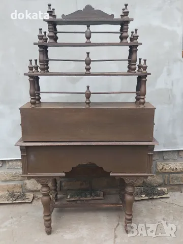 Старо писалище - бюро, снимка 9 - Антикварни и старинни предмети - 48942991