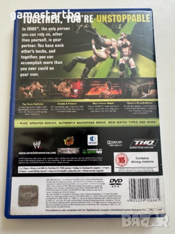 WWE Smack Down vs Raw 2009 за PS2, снимка 2 - Игри за PlayStation - 51754374