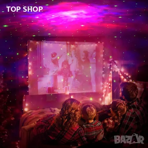 Астронавт нощна лампа за деца, звезден проектор, снимка 3 - Детски нощни лампи - 49520200