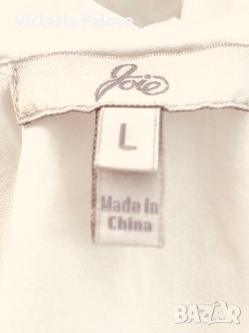 Скъп LUXURY бранд  JOIE копринена блуза, снимка 4 - Корсети, бюстиета, топове - 42509366