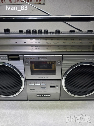 Радиокасетофон Sanyo M4200LG, снимка 2 - Радиокасетофони, транзистори - 53054594
