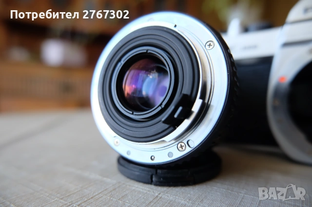 Pentax K1000 + SMC-A 50mm F2.8 Macro Lens. Pentax PK Mount, снимка 12 - Фотоапарати - 54317160