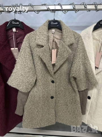 Дамски Елегантни Палта Различни Цветове , снимка 3 - Палта, манта - 52238920