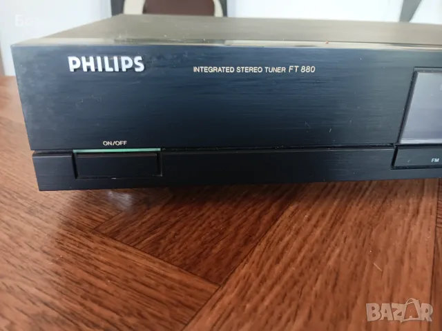 PHILIPS FT 880 стерео тунер, снимка 3 - Радиокасетофони, транзистори - 50155335