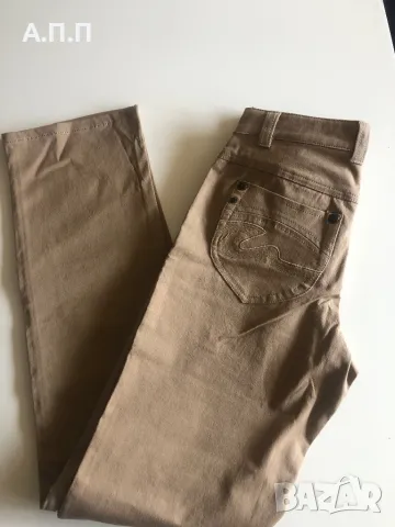 Бежови дънки Pierre Cardin , снимка 4 - Дънки - 48327771