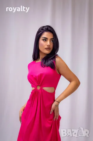 Стилна дамска рокля , снимка 2 - Рокли - 50375380