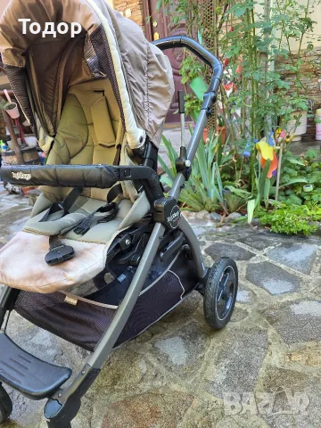 Бебешка Количка Пег перего 3 в 1 Peg-perego, снимка 2 - Детски колички - 55713525