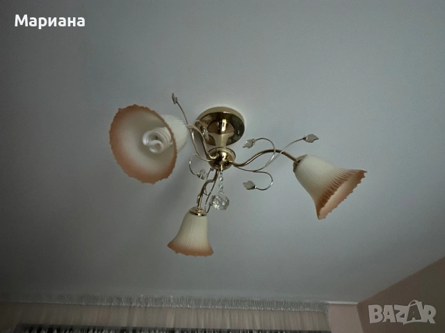 Продавам полилей и нощни лампи, снимка 2 - Полилеи - 53156727