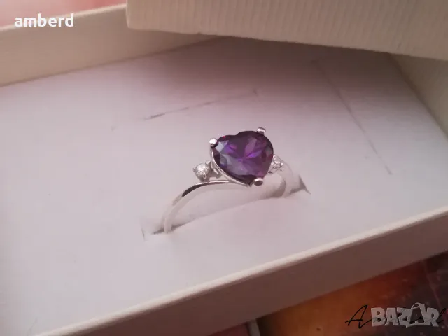 Страхотен сребърен пръстен - модел R069, снимка 2 - Пръстени - 48375106