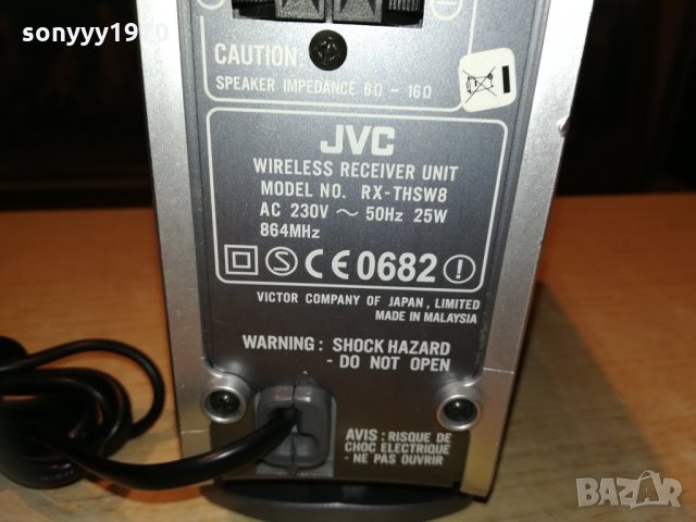 jvc wireless ampli 0603211715, снимка 8 - Ресийвъри, усилватели, смесителни пултове - 32064132