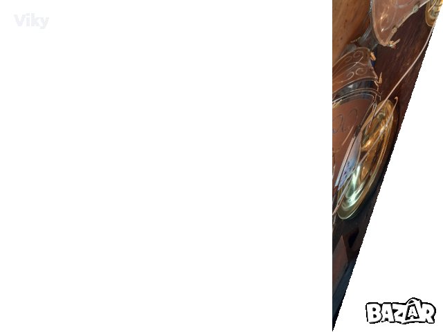 Порцеланови руски съветски нощни лампи с витраж трипозиционни уникат, снимка 2 - Колекции - 42299075