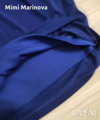 Jessica Simpson Интересна елегантна рокля с прехварляне/имитация/, снимка 3 - Рокли - 30494505