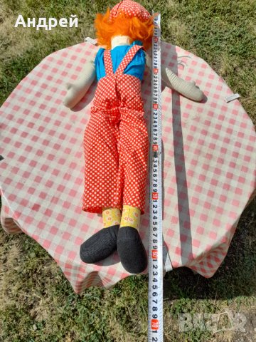 Стара кукла,клоун #6, снимка 6 - Антикварни и старинни предмети - 34063544