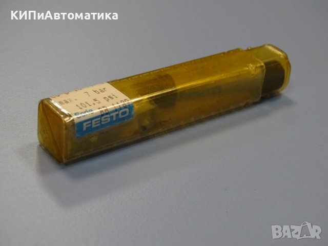 Пневматичен цилиндър Festo EG-6-10-PK-3 pneumatic round cylinder, снимка 7 - Резервни части за машини - 38283367