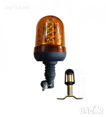 LED 12 / 24 Волта сигнална лампа за трактор, автовоз, снимка 3 - Аксесоари и консумативи - 29222837
