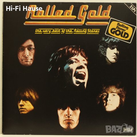 The Rolling Stones - Rolled Gold-Грамофонна плоча -LP 12”, снимка 1 - Грамофонни плочи - 38998565