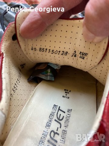 Обувки оригинал на MERISTO AIRл 39 с каучукова подметка естествена кожа, снимка 8 - Дамски ежедневни обувки - 34258640