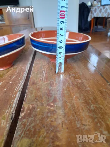 Стара керамична паница,паници #12, снимка 3 - Други ценни предмети - 49623261