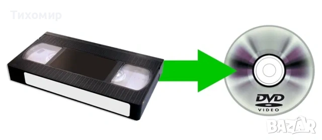 Прехвърляне видеокасети VHS на DVD / VHS to DVD