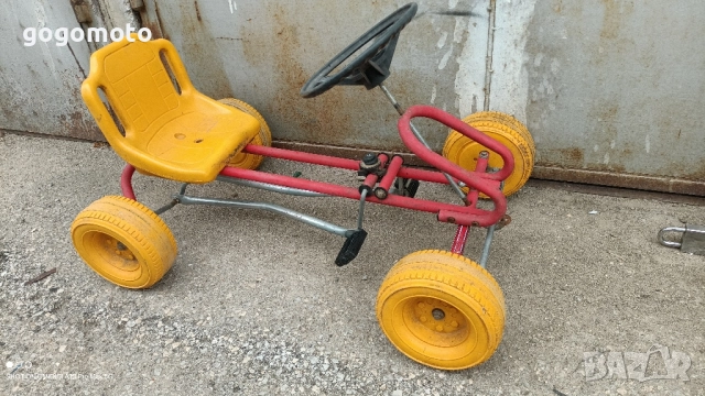 Картинг РЕТРО, детска количка, АРТ детска кола с педали, бъги 