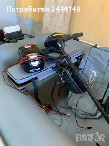 Надуваема лодка с ел. двигател, снимка 4 - Воден транспорт - 53902774