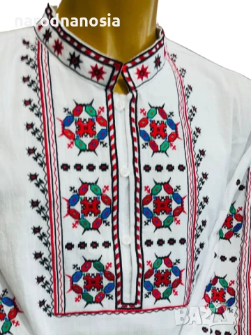 МЪЖКА РИЗА С БРОДИРАНА ШЕВИЦА - Модел 34, снимка 5 - Други - 51310100