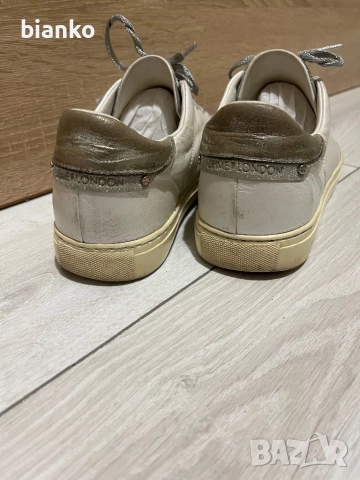 Кецове Crime London естествена кожа, снимка 3 - Кецове - 52025383