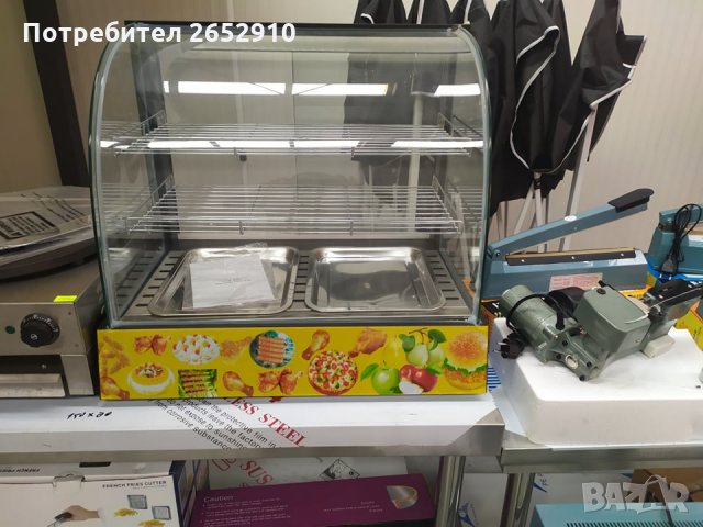 Топли витрини Бен Мари на три нива! Два модела! Чисто нови! ТОП цена 299лв/152,88€, снимка 8 - Обзавеждане за заведение - 33739014