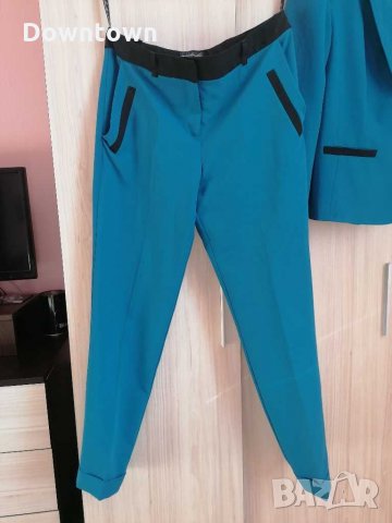ATMOSPHERE  син дамски костюм#slim fit# комплект от панталон и сако , снимка 10 - Костюми - 29267205