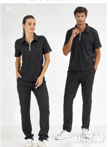 Черна туника Çizgi размер XS