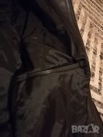 Кожено яке ХХЛ, снимка 3 - Якета - 31978866