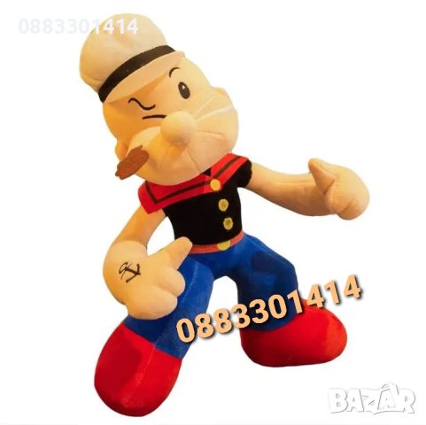 Попай моряка Плюшен Popeye, снимка 2 - Плюшени играчки - 42779071