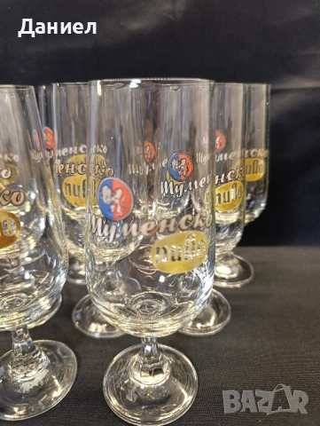 Ретро чаши за бира Шуменско пиво , снимка 3 - Чаши - 52020349