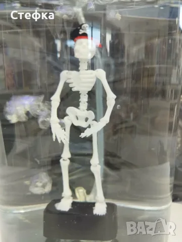 Танцуващ скелет, dancing skeleton за аквариум, снимка 4 - Аквариуми - 55726595