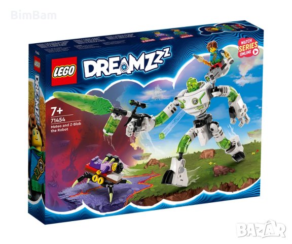 Конструктор LEGO®  DREAMZzz™ 71454 - Матео и робота Зи-блоб / 237 части , снимка 1 - Конструктори - 44351166